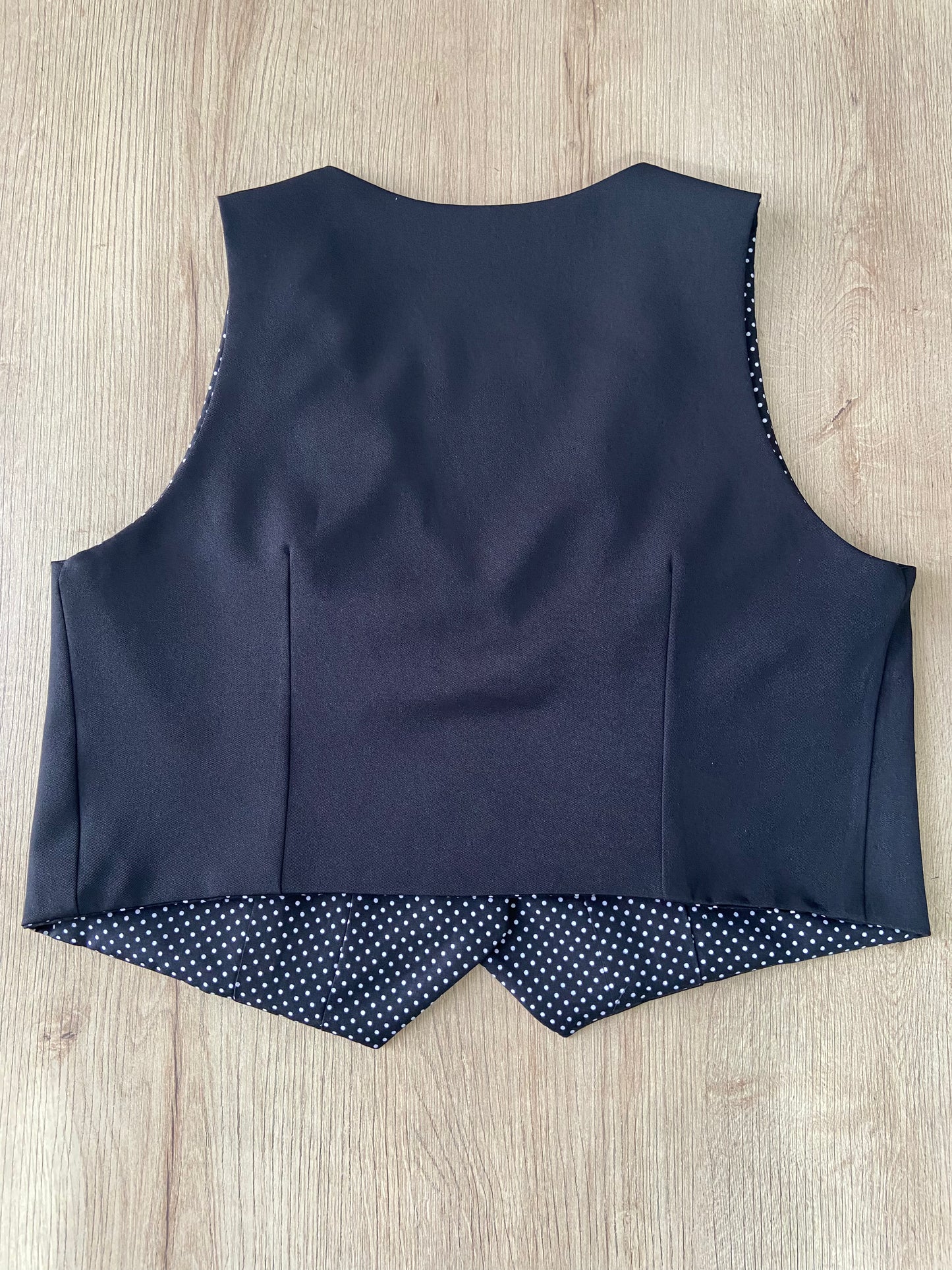 Molde Chaleco Dama PDF (Tallas XS,S,M,L,XL)