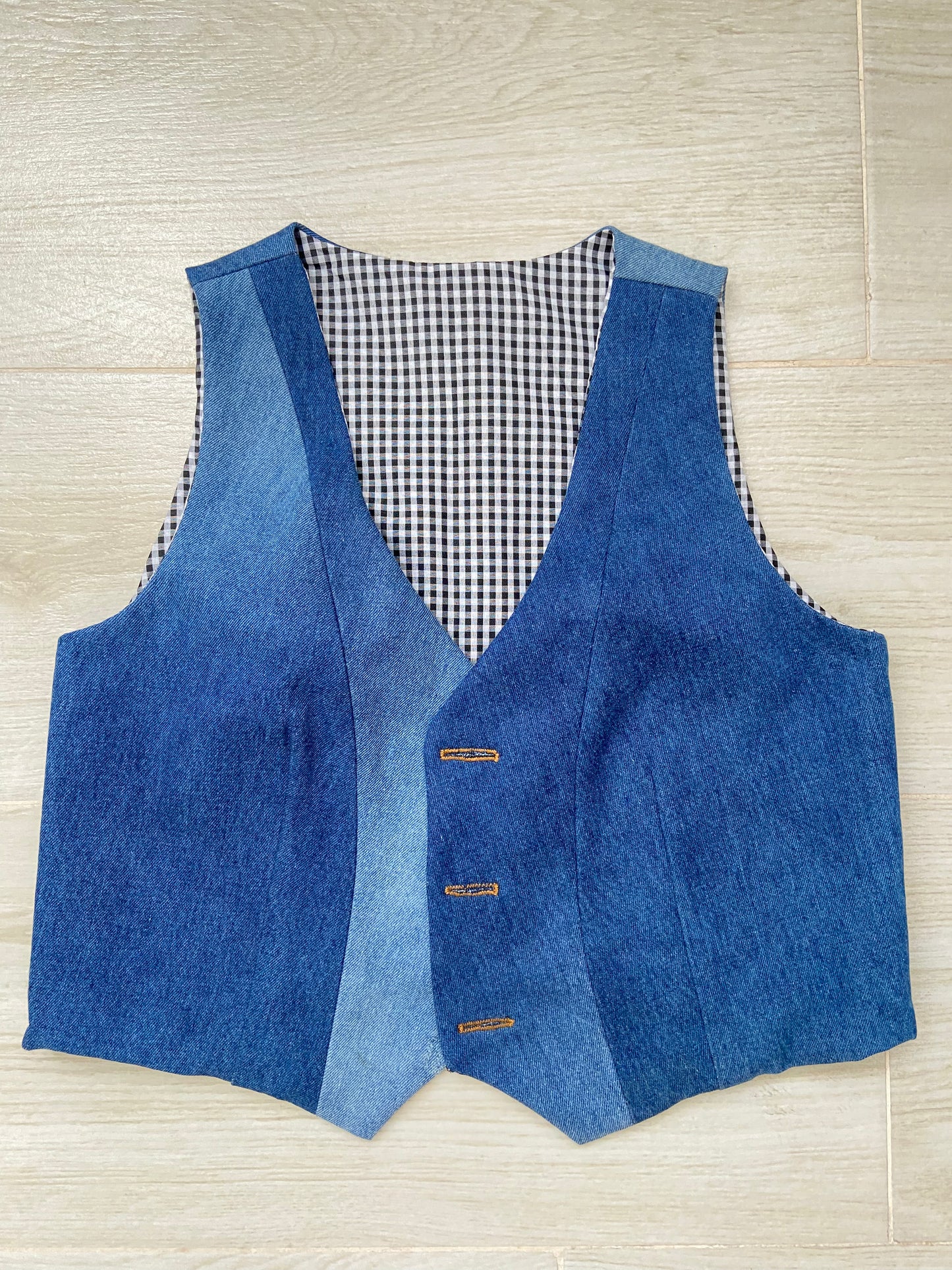 Molde Chaleco Dama PDF (Tallas XS,S,M,L,XL)